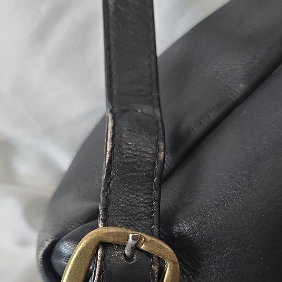 Gorgeous HOBO International Leather Backpack Daypack Bag Purse - Picture 10 of 11